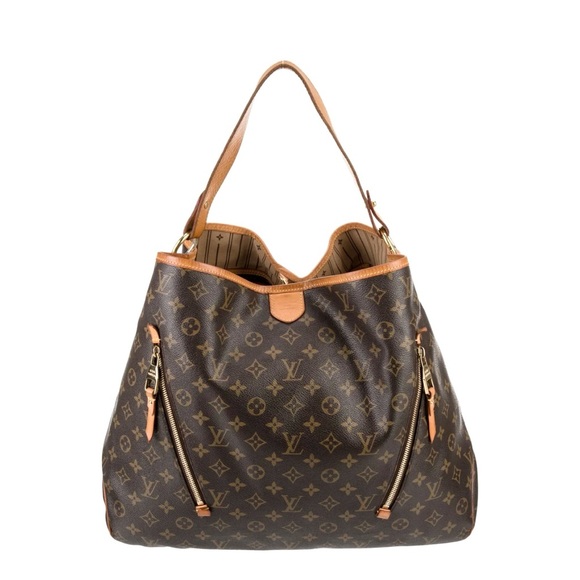 Louis Vuitton Brown Delightful GM Monogram Zippered Tote - Picture 1 of 14